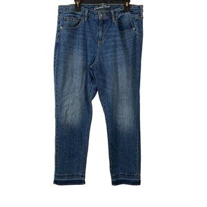 Universal Thread Women Blue Straight leg High Rise Denim Jeans 16/33R